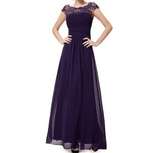 Formal Dress Plum